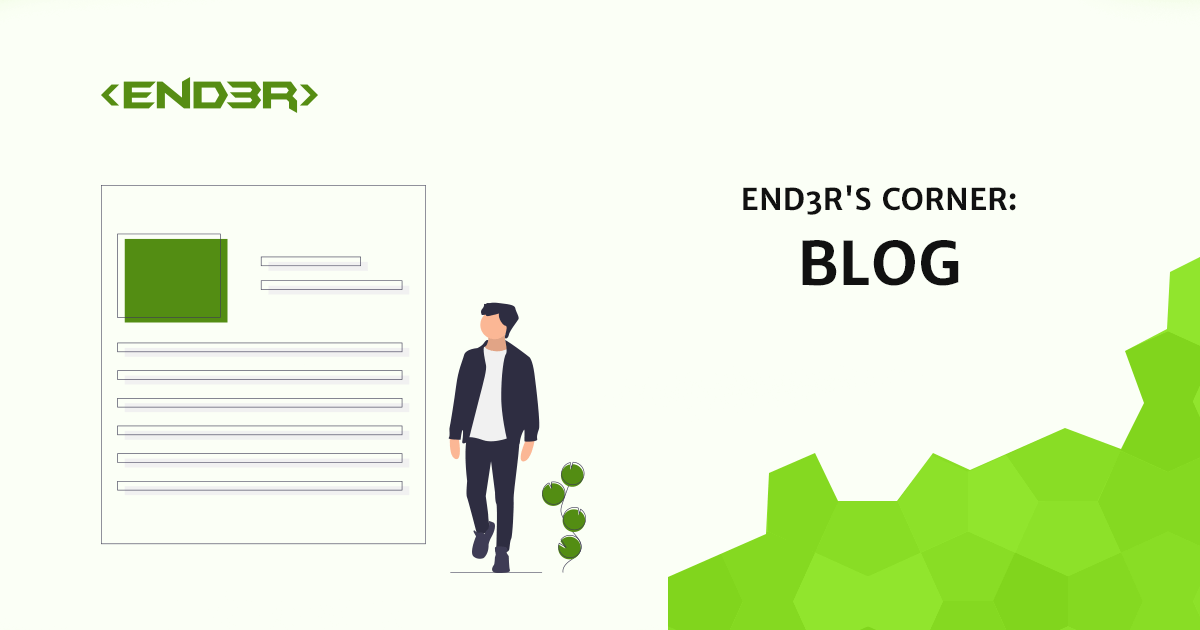 End3r's Corner - A new beginning for the blog... again