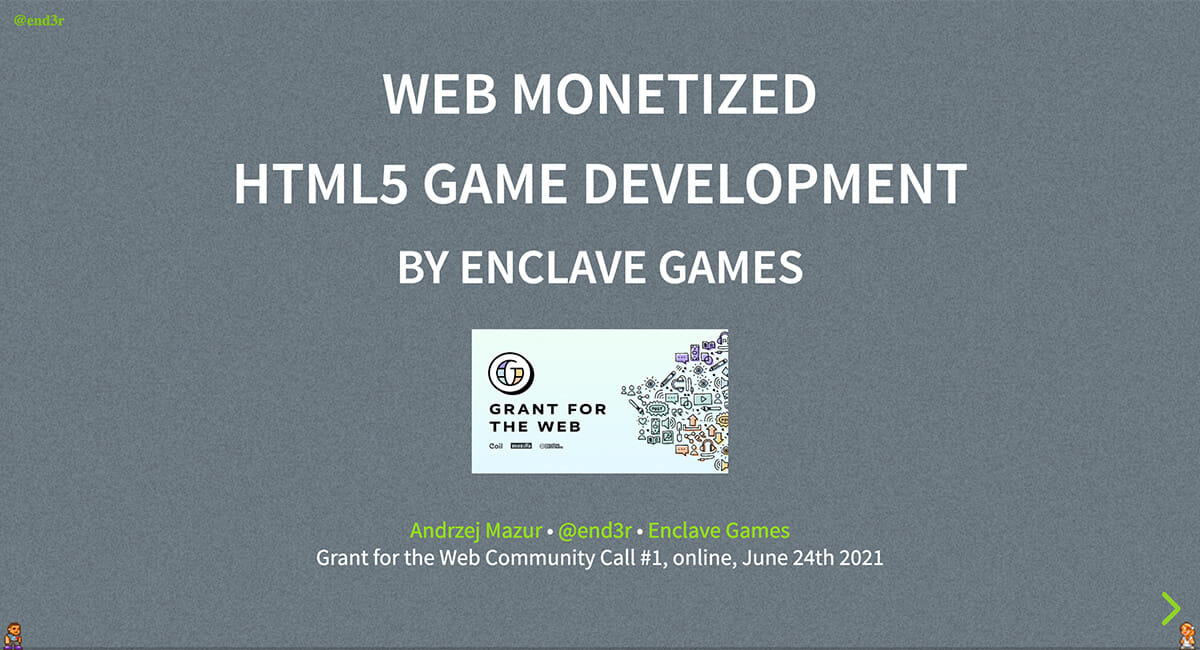 Enclave Games - Monthly June 2021: Grant for the Web 5x5