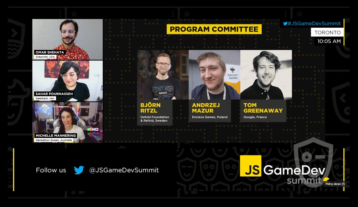 End3r's Corner - JS Gamedev Summit 2022: program committee