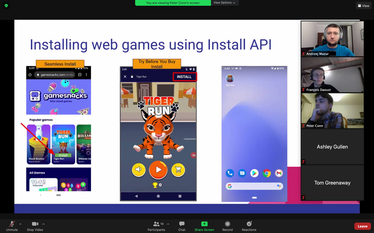 End3r's Corner - W3C Games CG December 2020: Web Install API