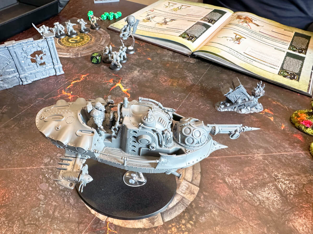 End3r's Corner - Warhammer Kharadron Overlords Frigate