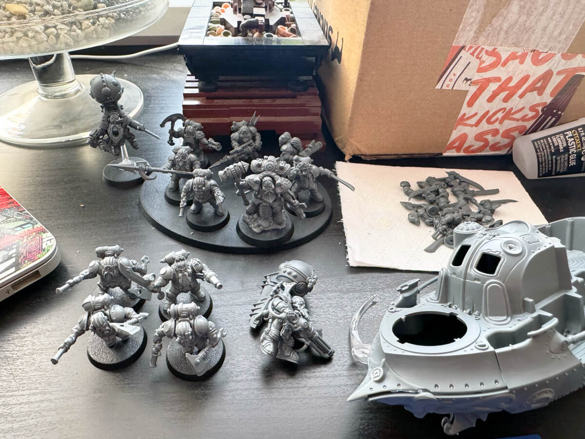 End3r's Corner - Warhammer Kharadron Overlords making of