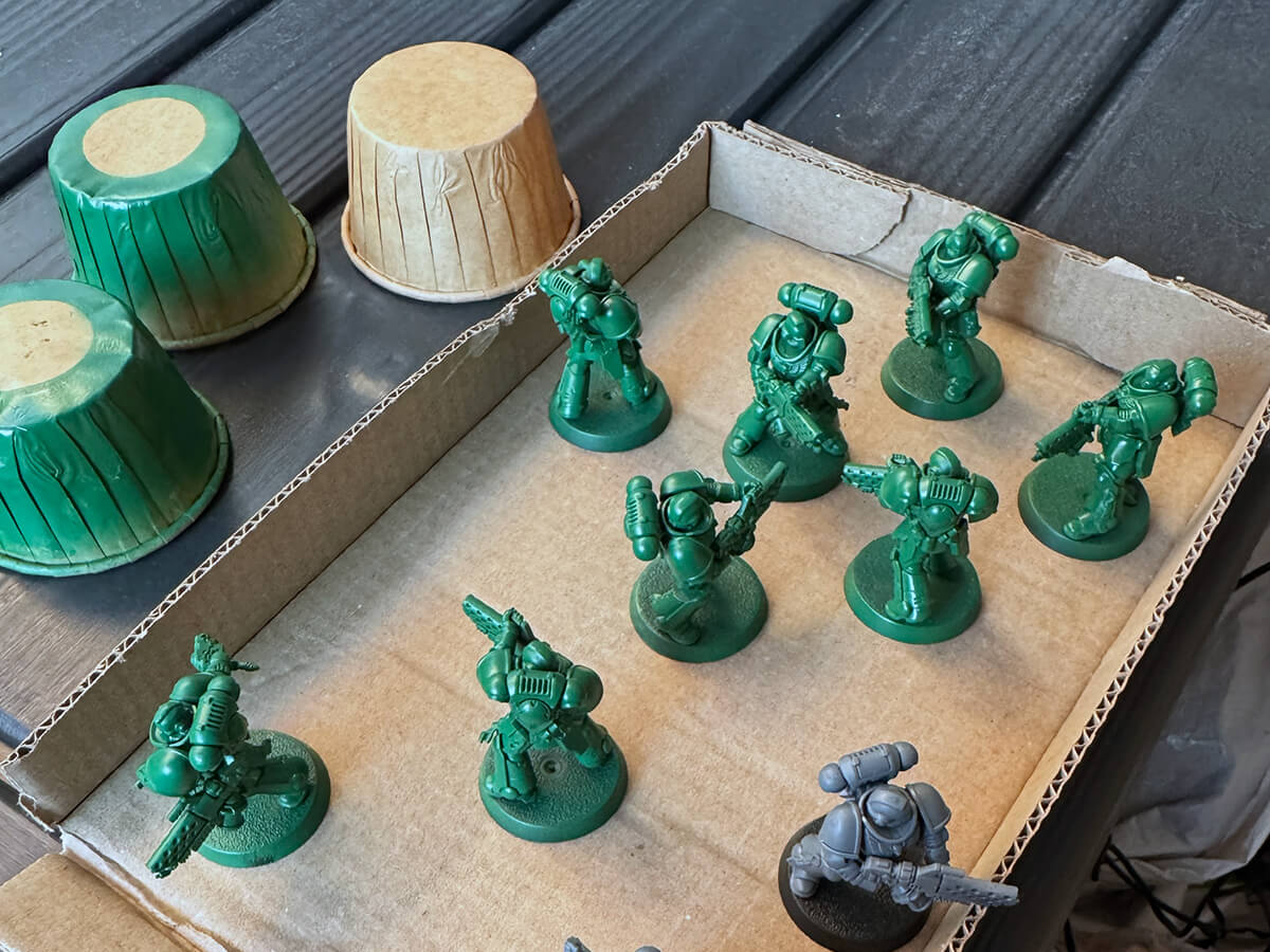 End3r's Corner - Warhammer painting Salamanders