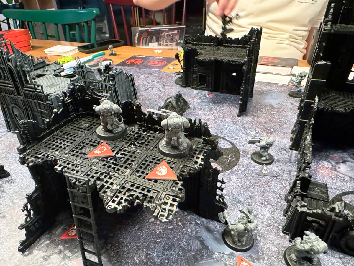 End3r's Corner - Warhammer Hearthkyn Salvagers Kill Team versus Necrons
