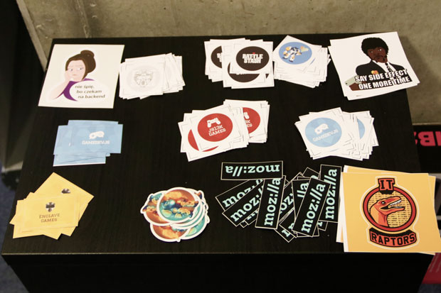 Gamedev.js Warsaw #12 with meet.js - stickers